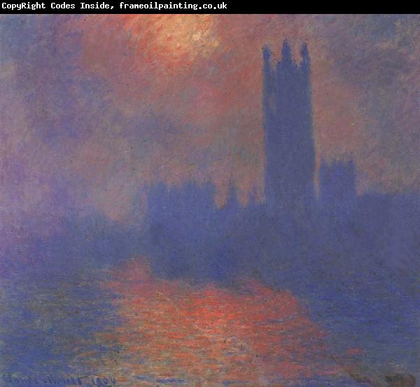 Claude Monet London,Parliament